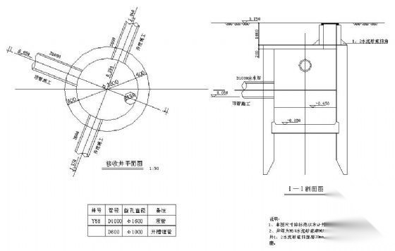 顶管井施工图