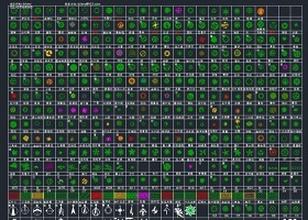 数百种CAD平面树图例