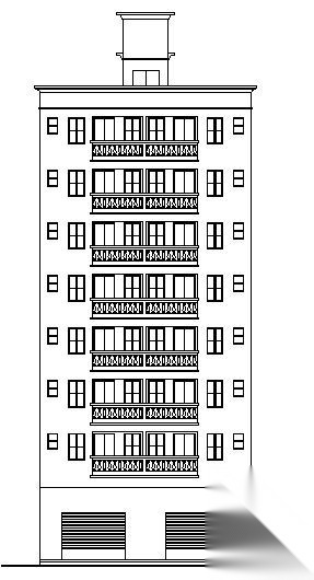 标准农民房建筑施工图