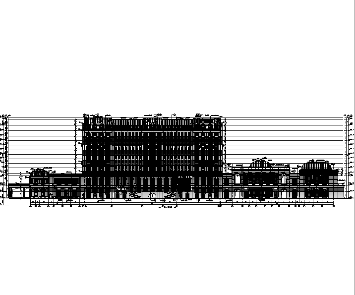 [福建]高层度假酒店及海鲜餐厅建筑施工图(16年最新含...