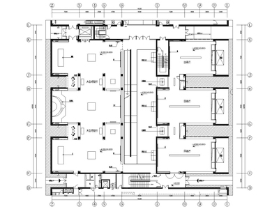 北京 通州韩美林艺术馆室内装饰设计施工图