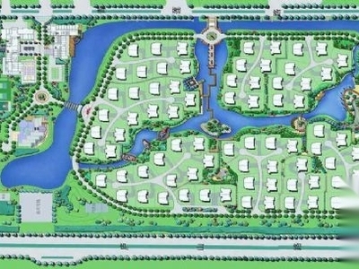 [东营]住区景观规划方案设计 居住区景观 示范区景观