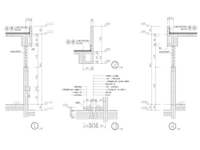 单层框架结构公厕建筑施工图2018