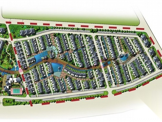 四川都江堰住宅小区规划设计文本