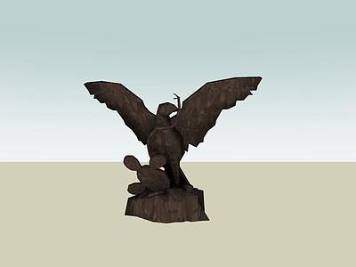 Aguila del escudo nacional