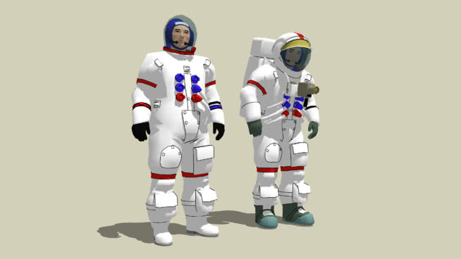 spacesuit登月宇航员 机器 玩具