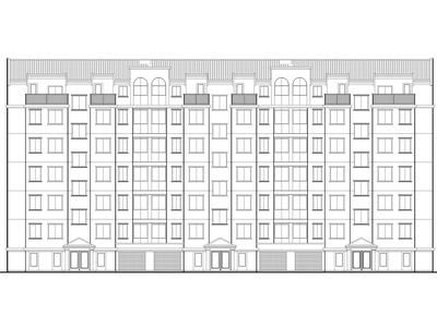 某七层单元式多层住宅建筑施工图纸