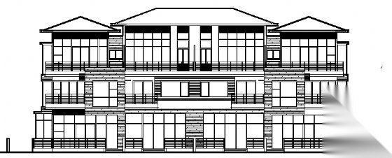 丹堤A区24、26、27号楼建筑施工图