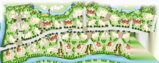 [北京]别墅区景观规划设计方案 居住区景观 示范区景观