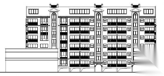 某六层住宅楼建筑施工图
