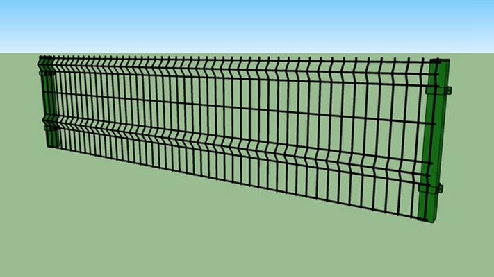 栅栏 草图大师模型