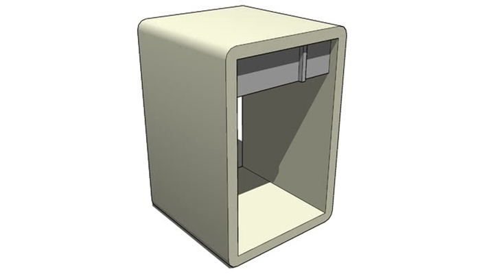 床头柜 草图大师模型