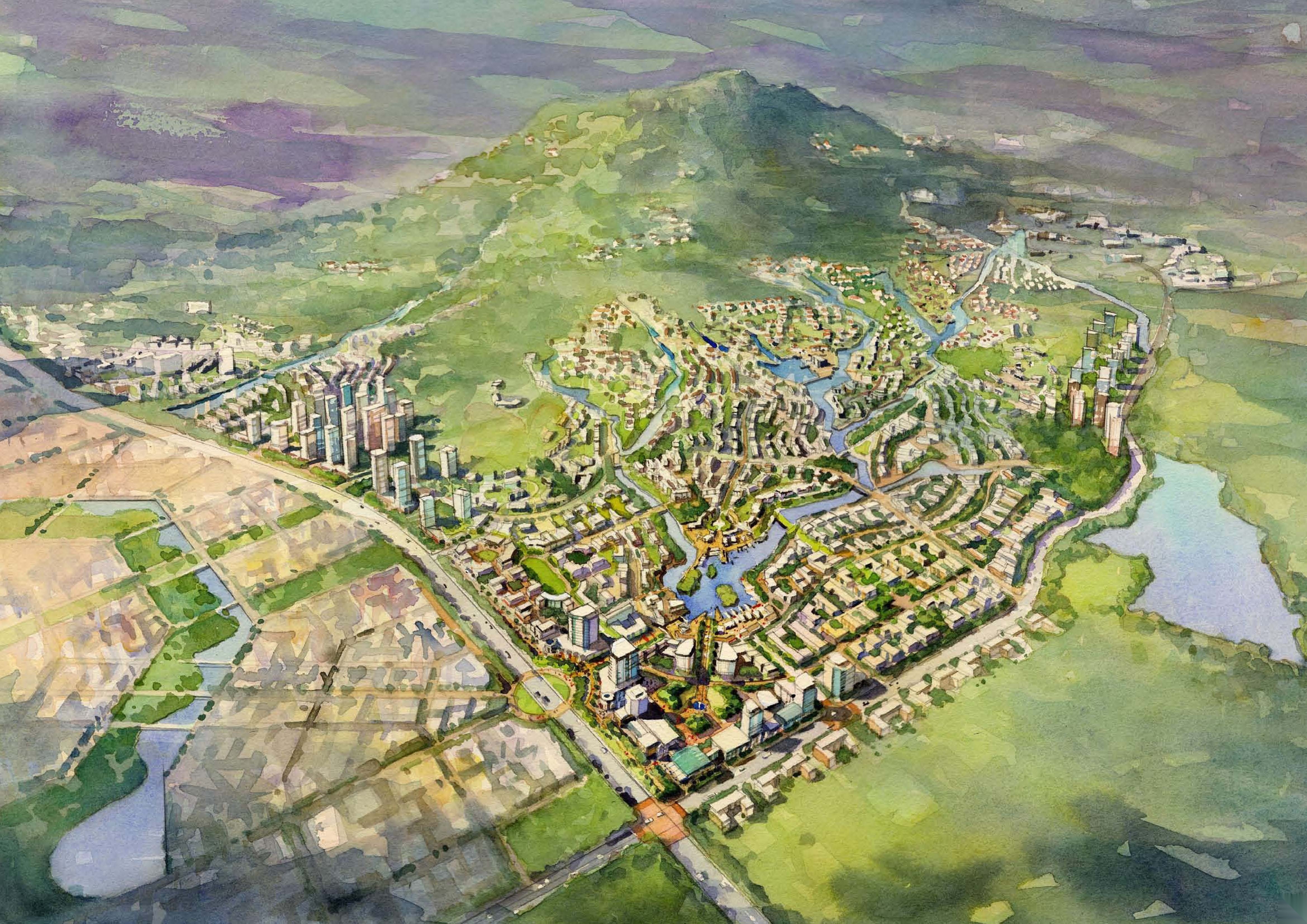 [山东]青岛自然和谐海景社区景观设计方案 居住区景观
