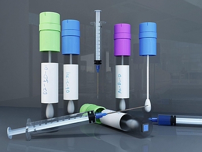 现代医疗器材 医用注射器