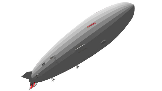 LZ 129 Hindenburg 飞艇