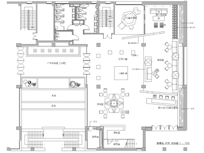 [北京]梁志天_天劲花园​售楼处装饰施工图