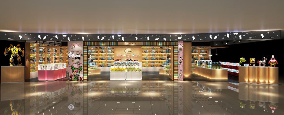工业风玩具店 游戏机 玩具