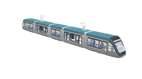 城市地铁 轻轨火车