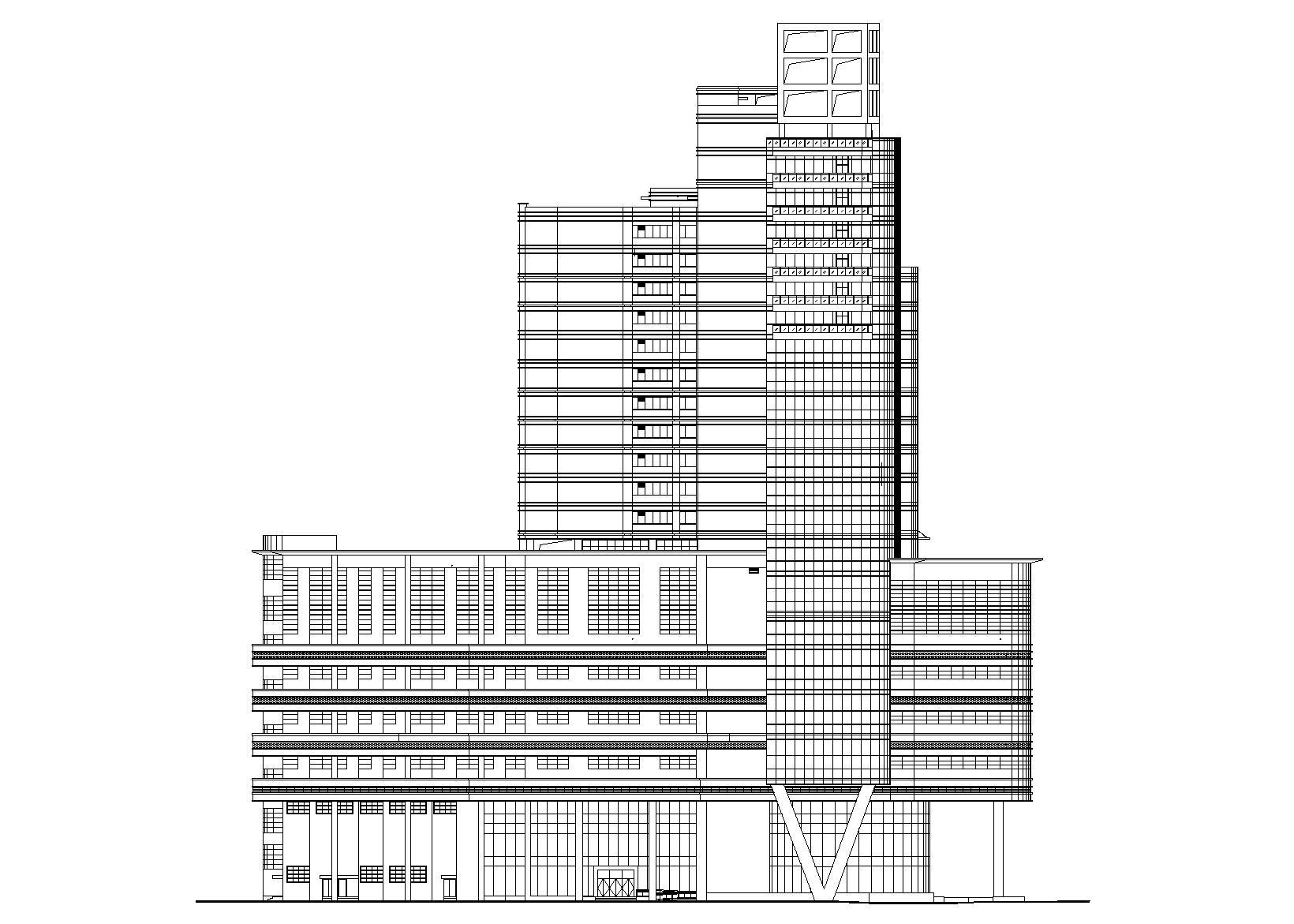 [广东]东莞某五星酒店建筑施工图（带节能说明）