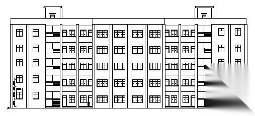 [毕业设计]某五层教学楼建筑结构方案图（含设计说明、荷...