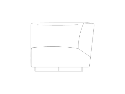 沙发 图块意大利家具家具图块