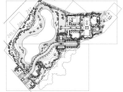 ​[重庆]龙湖九里晴川植物配置CAD+SU+实景 居住区景观