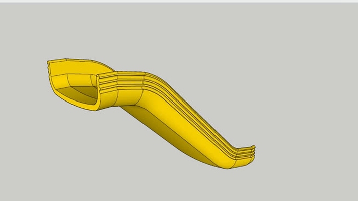 儿童滑梯 草图大师模型