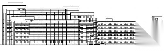 松江某八层医院建筑施工图