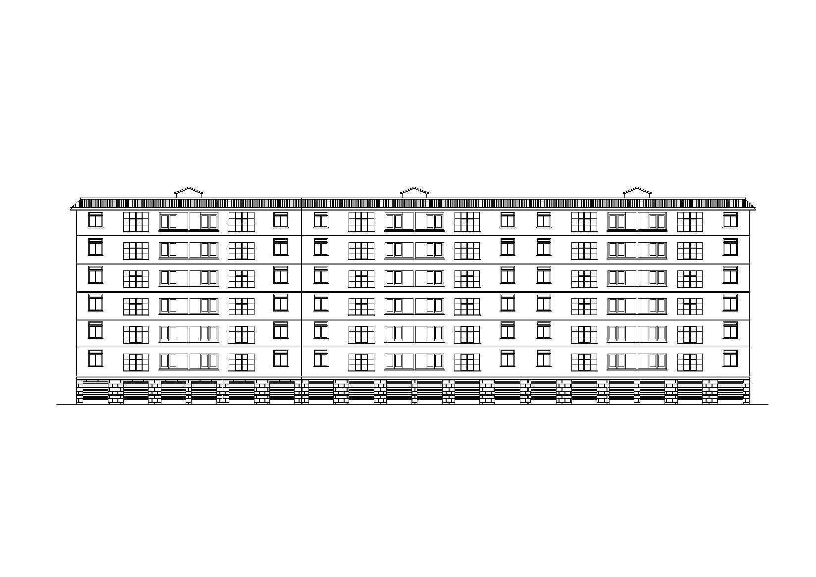 120平错层住宅建筑设计施工图（含效果图）