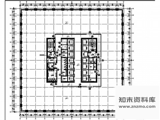 施工图广州CBD商圈某塔楼公共区域18-38层装修图