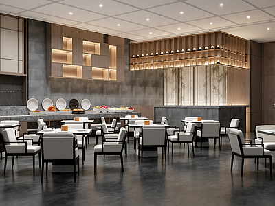 新中式自助餐厅