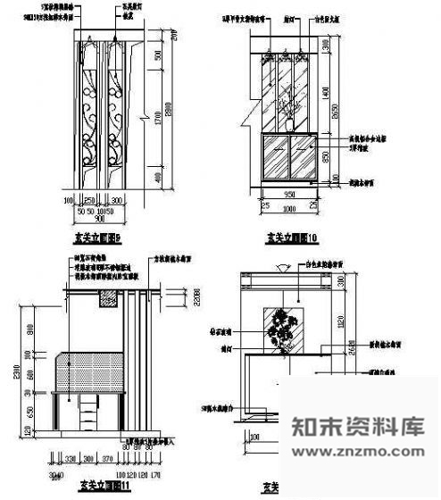 图块/节点玄关图块