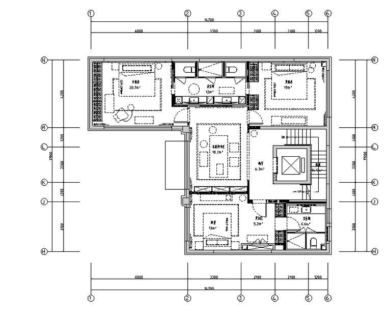 北京鲁能集团优山美地D区40别墅样板间设计施工图附效果图+方案汇报册+物料规范书+机电图纸+设计规范