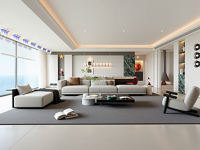 现代家居客厅