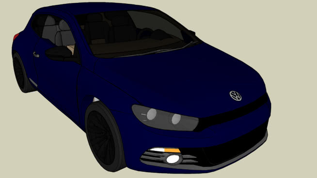 大众Scirocco III 头盔 跑车 汽车 赛车 背包