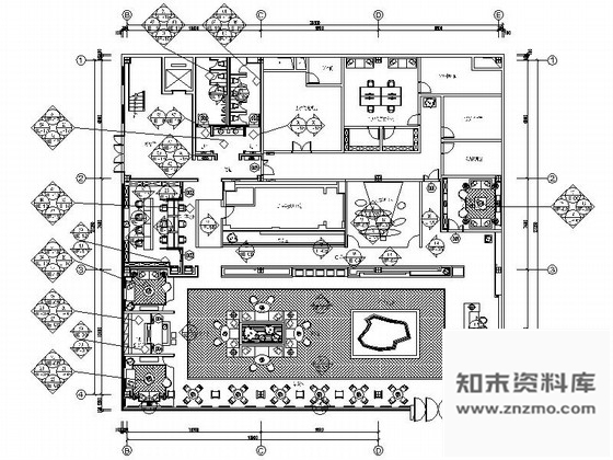 施工图贵州精品LOFT售楼处办公样板间室内设计施工图含效果