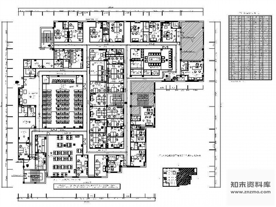 施工图温州街道办公楼装修图