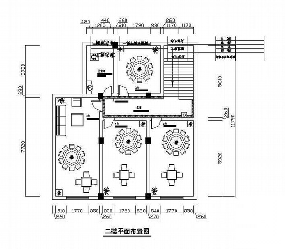 某酒楼装饰施工图