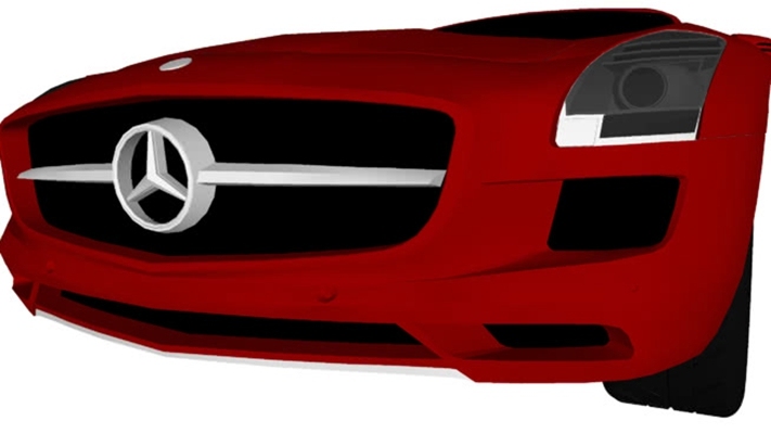 奔驰SLS AMG Gullwing苯/ / /