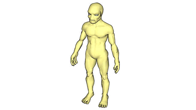 外来生物 画 美女 老人 绳索 其他