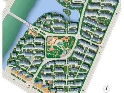 绍兴居住小区景观规划设计方案 居住区景观 示范区景观