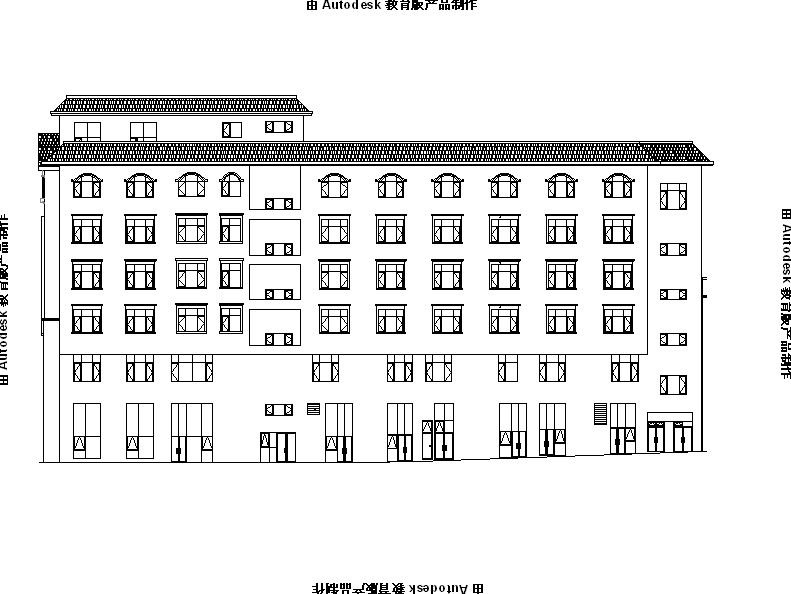 [宁夏]七层框架结构商业建筑设计施工图（含计算书）