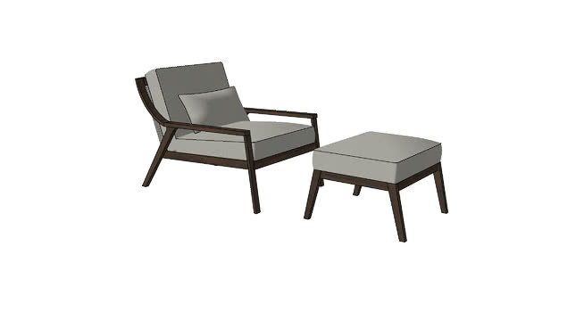 USONA临时椅子13408 椅子 沙发 公园长椅 家具 桌子