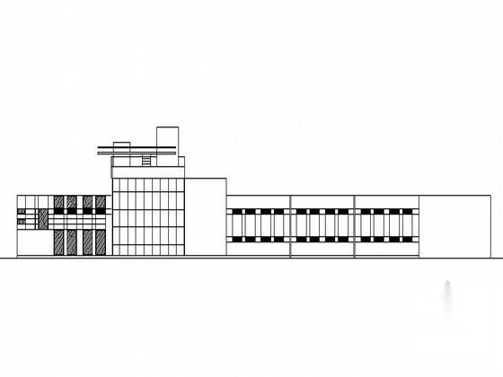 [北京]某城市科普展览馆建筑方案图