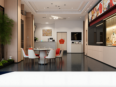 新中式酒店餐厅