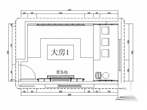 [深圳]繁荣金融区高档时尚量贩式KTV室内装修施工图