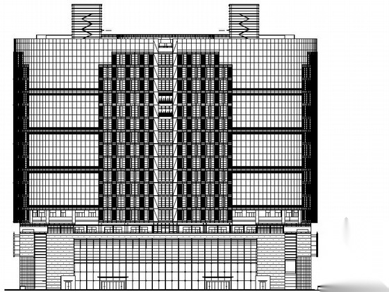 [天津]某医科大学医学中心大楼建筑施工图