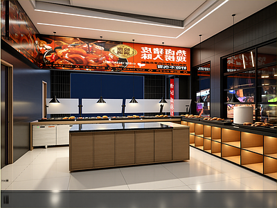 简约快餐店
