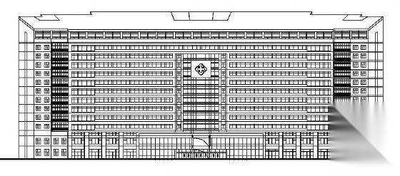 某市十二层医院建筑方案设计