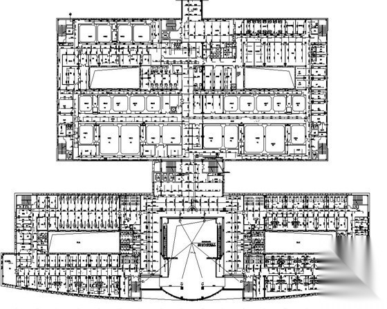[湖南]知名三甲医院病房楼给排水施工图 建筑给排水 给排水图